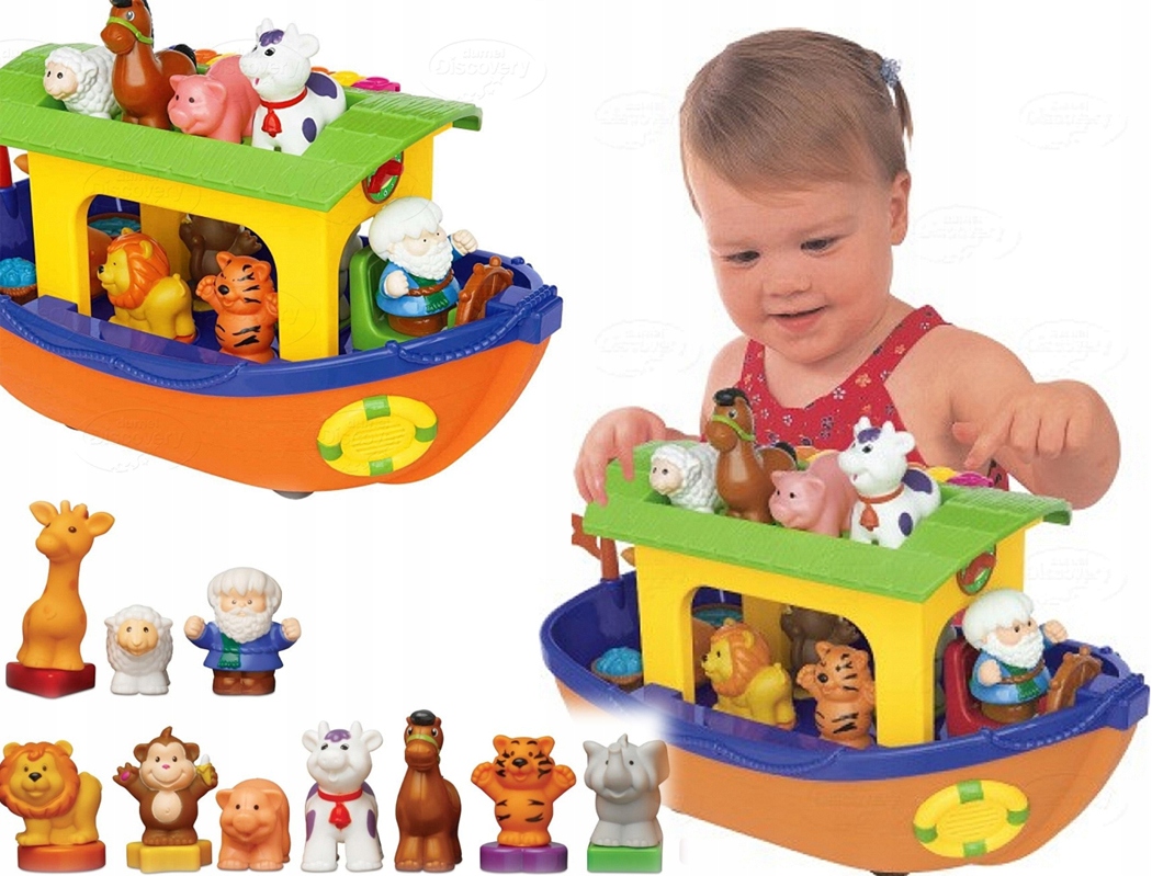 Dumel Arka Noego Interaktywna mówi PL Zwierzątka + GRATIS Płeć chłopcy dziewczynki