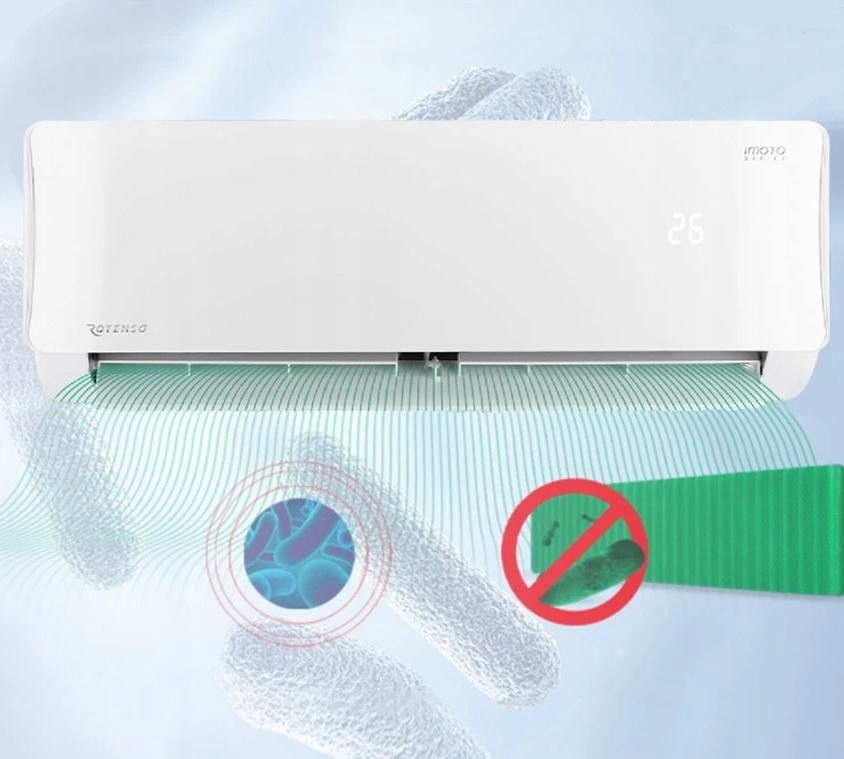 KLIMATYZATOR ROTENSO IMOTO 7,3KW SERIA X Rodzaj ścienny