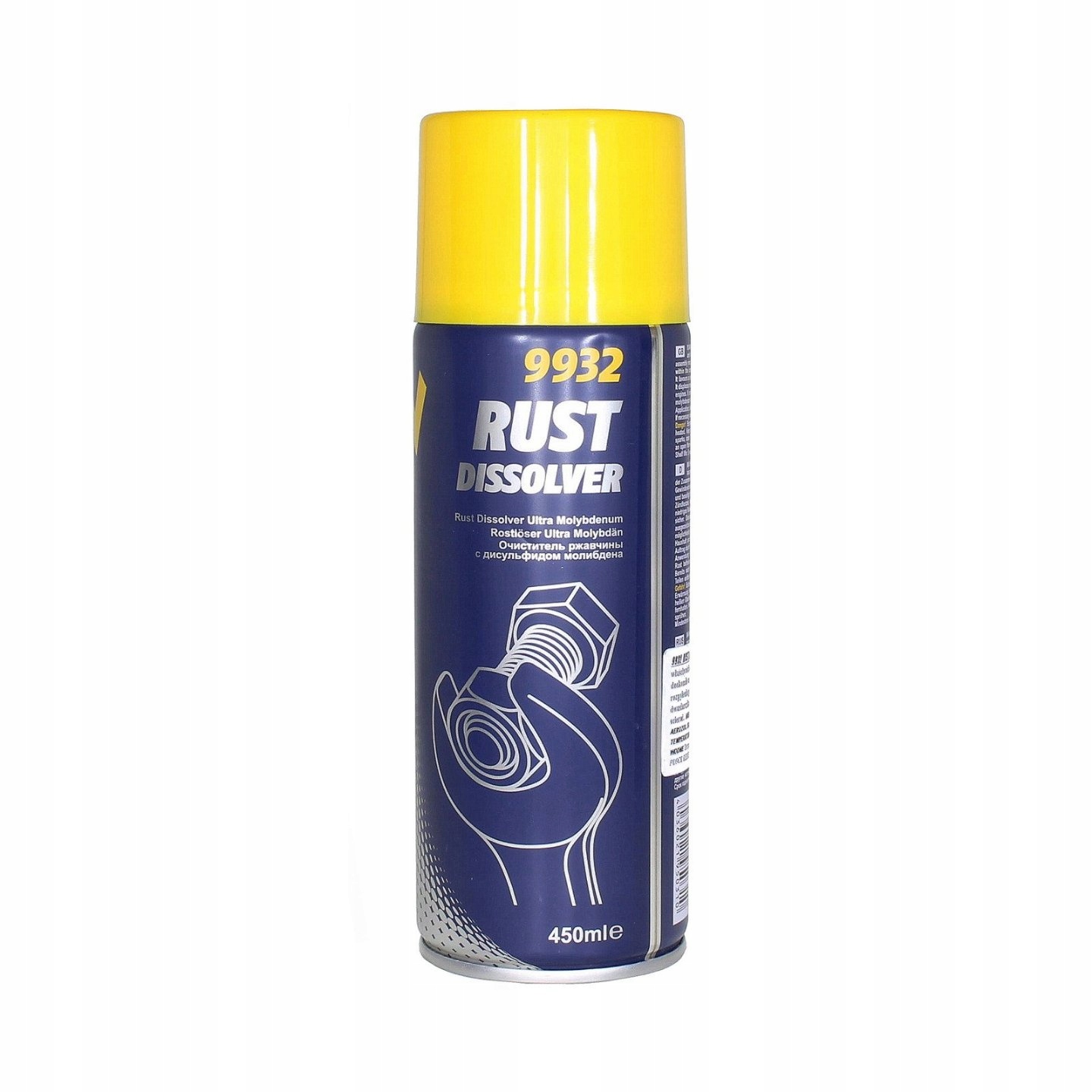 

Mannol 9932 Rust Dissolver 450ML. Odrdzewiacz Do Ś
