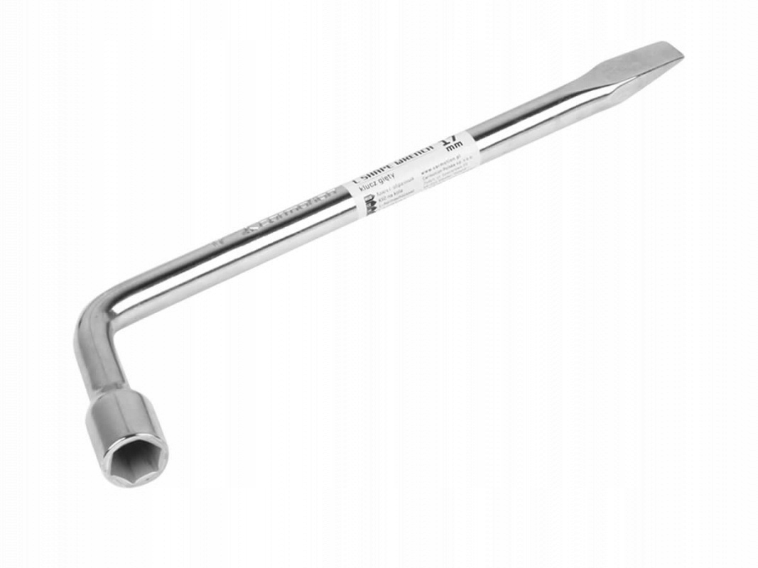 GRATISY# KLUCZ DO KÓŁ 15.5X350MM GIĘTY 17 MM MOCNY