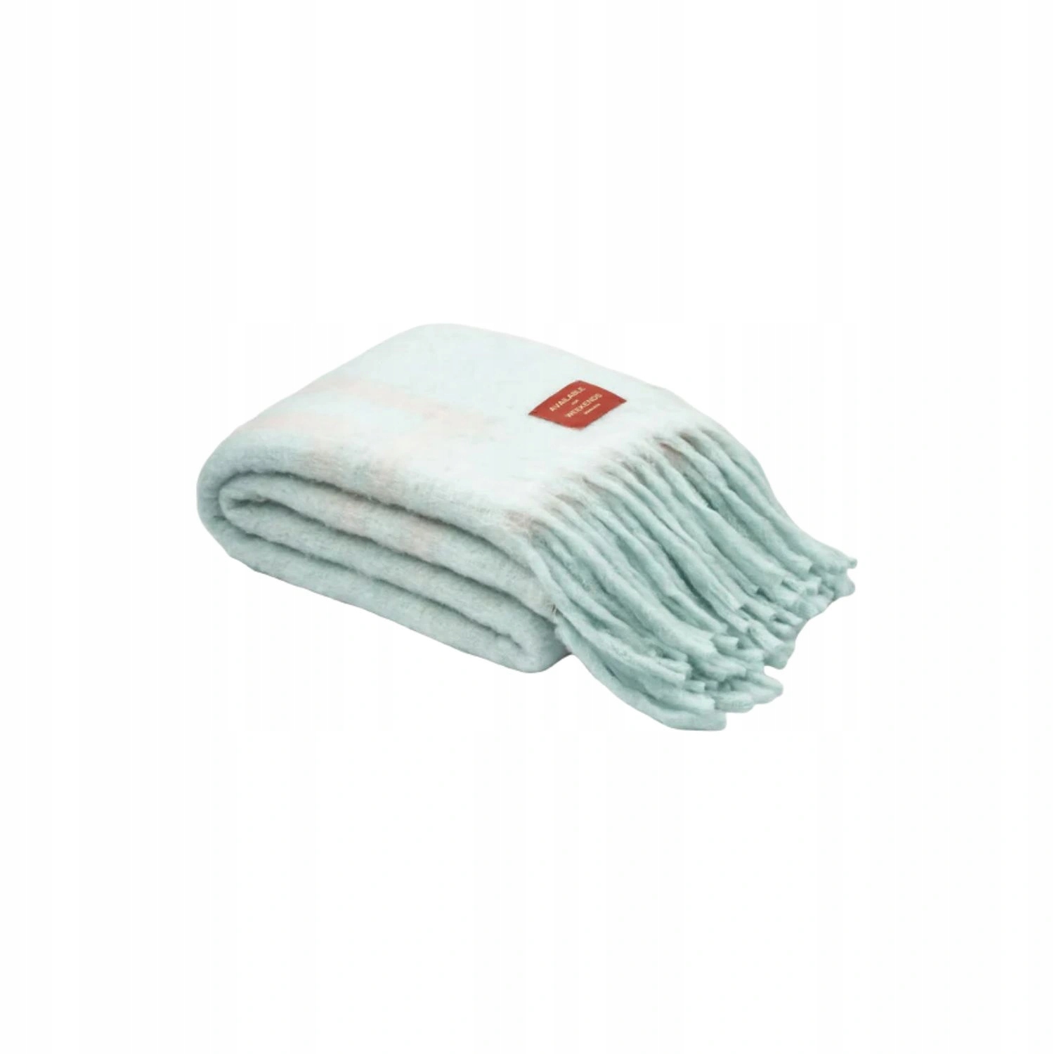 Pled Bogusta Weekend Plaid deka ručně vyrobená s přídavkem vlny 130x170
