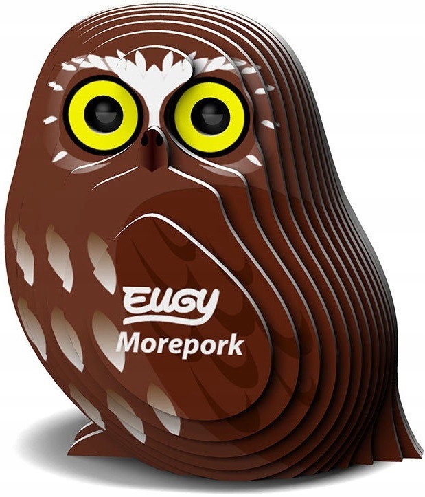 

Sowa tekturowa układanka przestrzenna 3D Eugy 6+