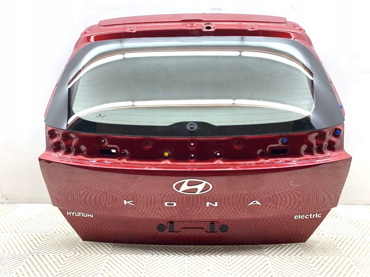 KLAPA TYŁ HYUNDAI KONA (SX2) SUV CZERWONY TYLNA, BAGAŻNIKA