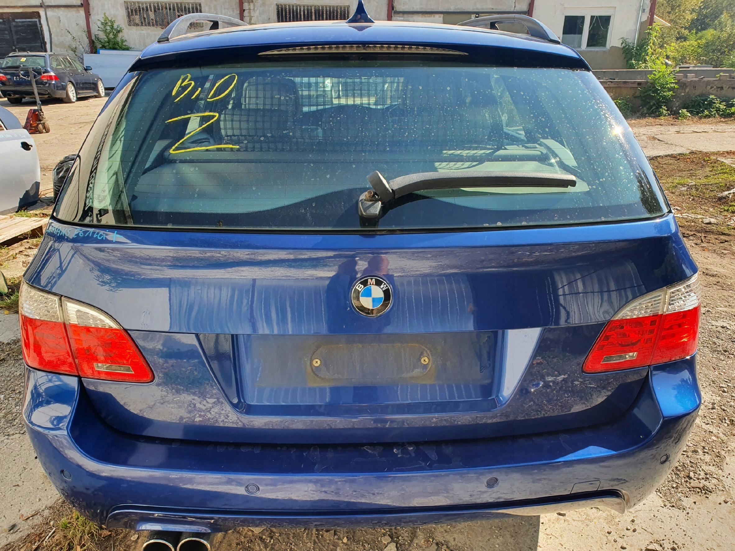 KLAPA TYLNA TYŁ BMW E61 LIFT LE MANS BLAU