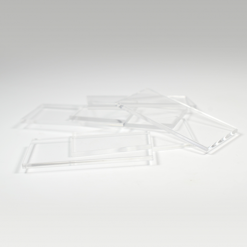 Plexa Pleksa Plexi PMMA bezbarwna 3mm - (40x40cm) Waga produktu z opakowaniem jednostkowym 0.1 kg