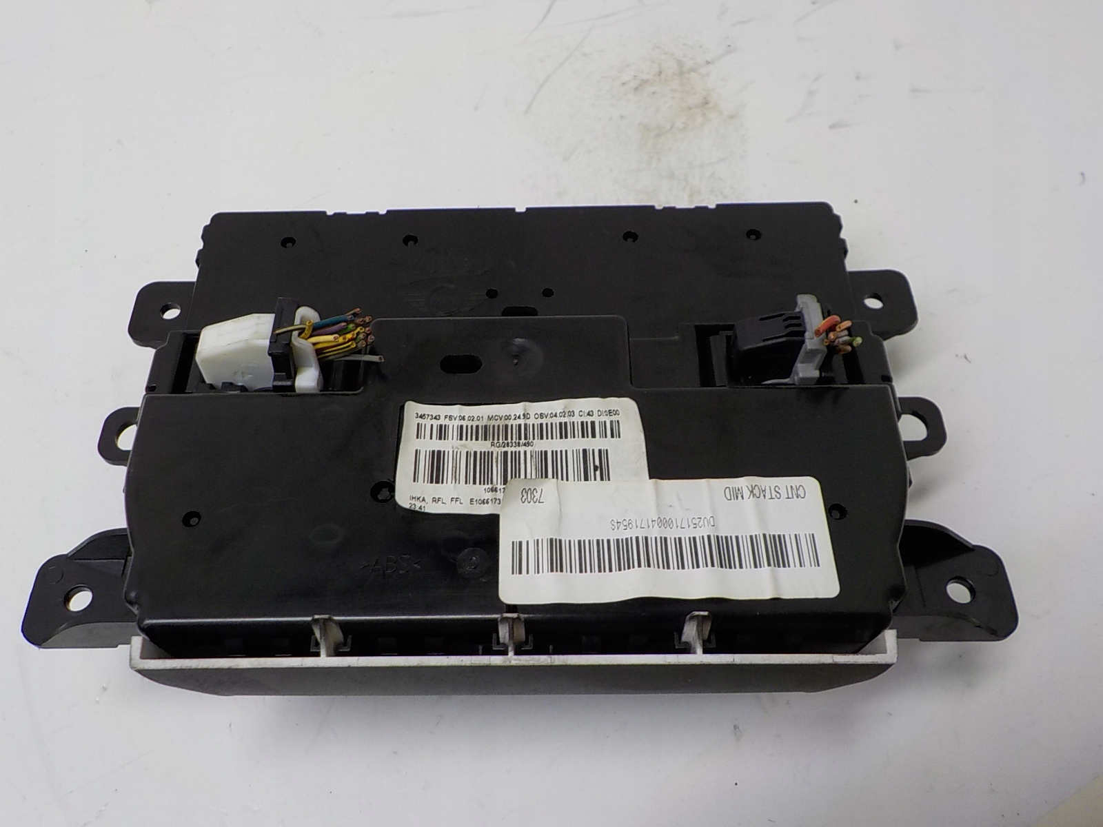 MINI COUNTRYMAN R60 PANEL schalter klimaanlage