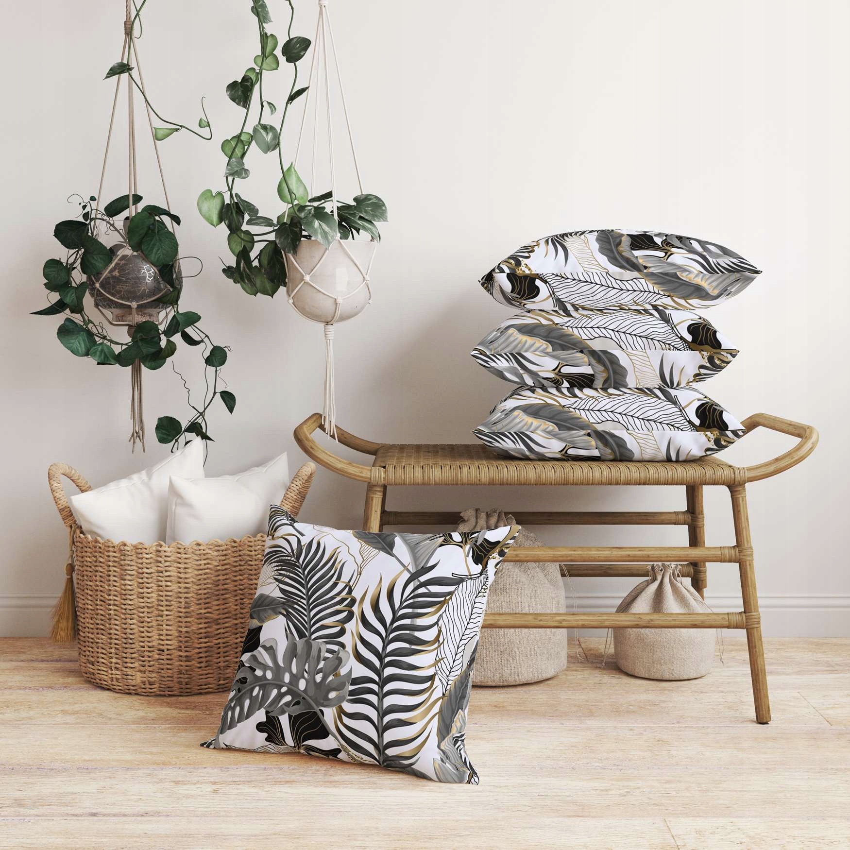 POSZEWKA NA PODUSZKĘ DEKORACYJNA 45x45 JASIEK 046 Rodzaj zapięcia zamek błyskawiczny