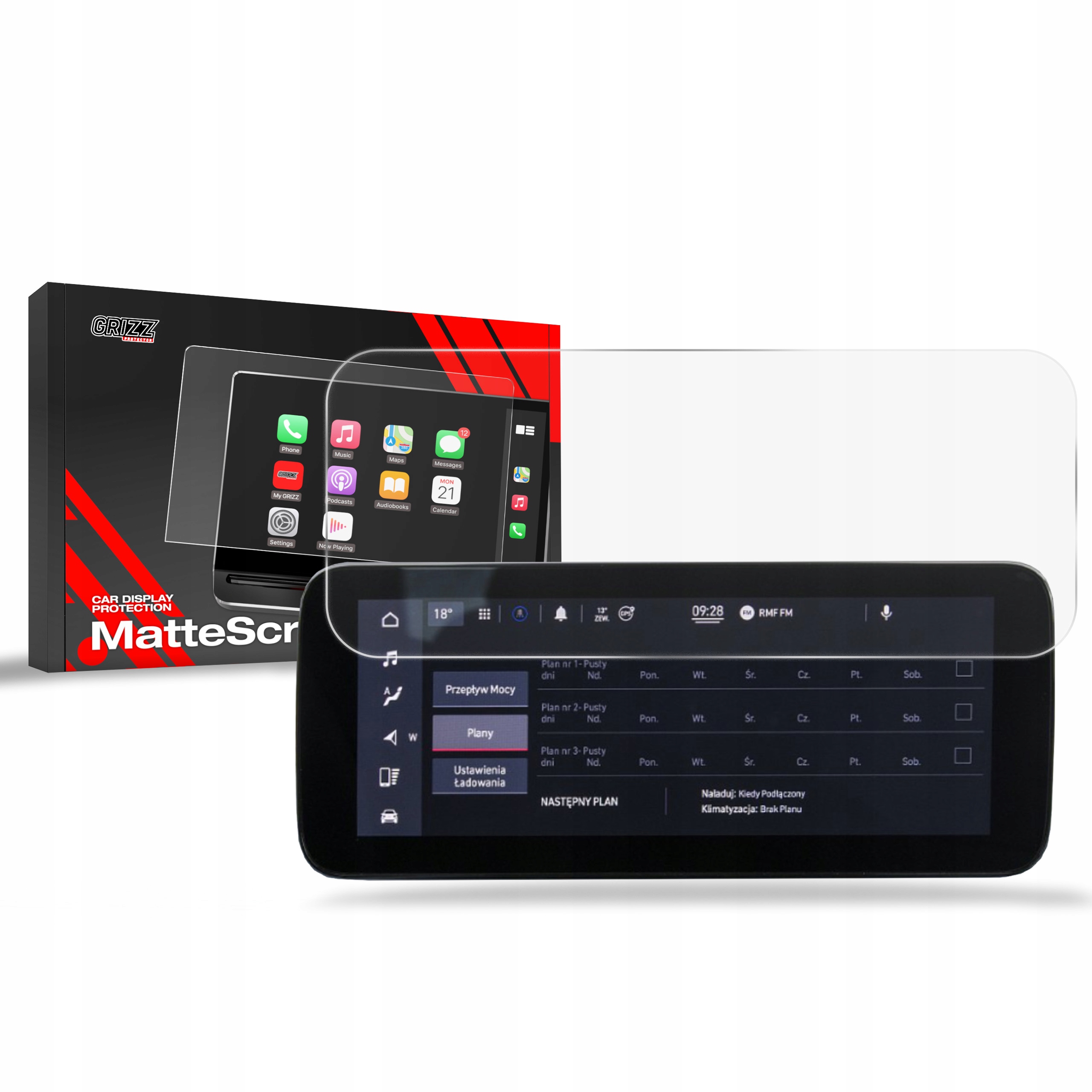 Folia Antyodciskowa do Fiat 600 10,25" (2024-2025)