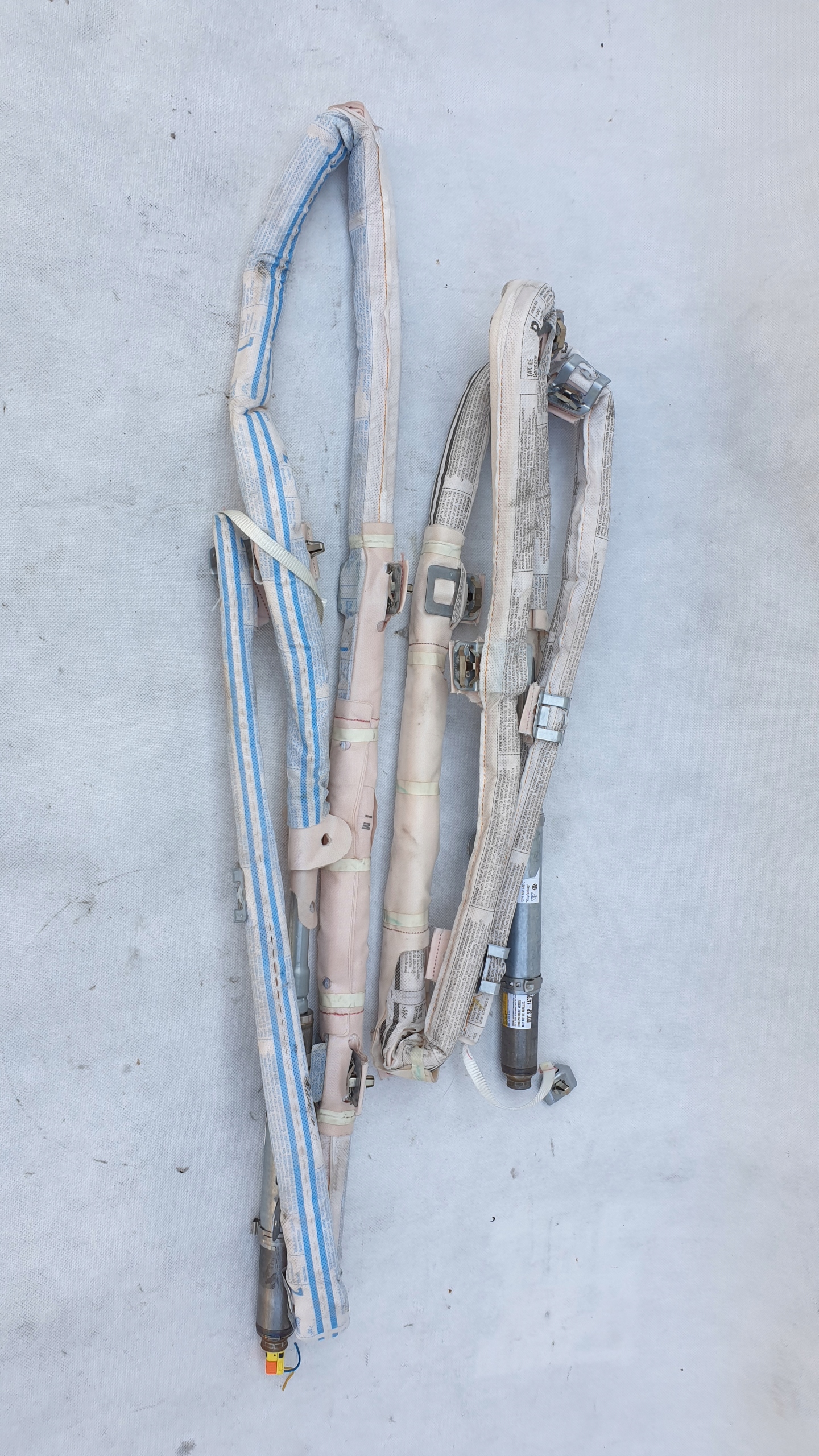 PORSCHE CAYENNE 7P5 ЗАНАВЕС ЛЕВАЯ ПРАВАЯ ВОЗДУШНАЯ СУМКА