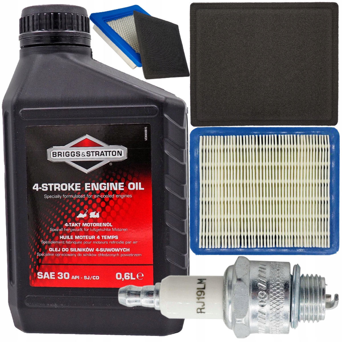 

Olej Filtr Swieca Do Kosiarki Briggs Stratton Bs