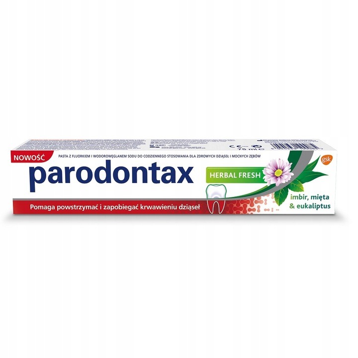 Pasta do zębów PARODONTAX mix (20 sztuk) PAKIET XL Marka Parodontax