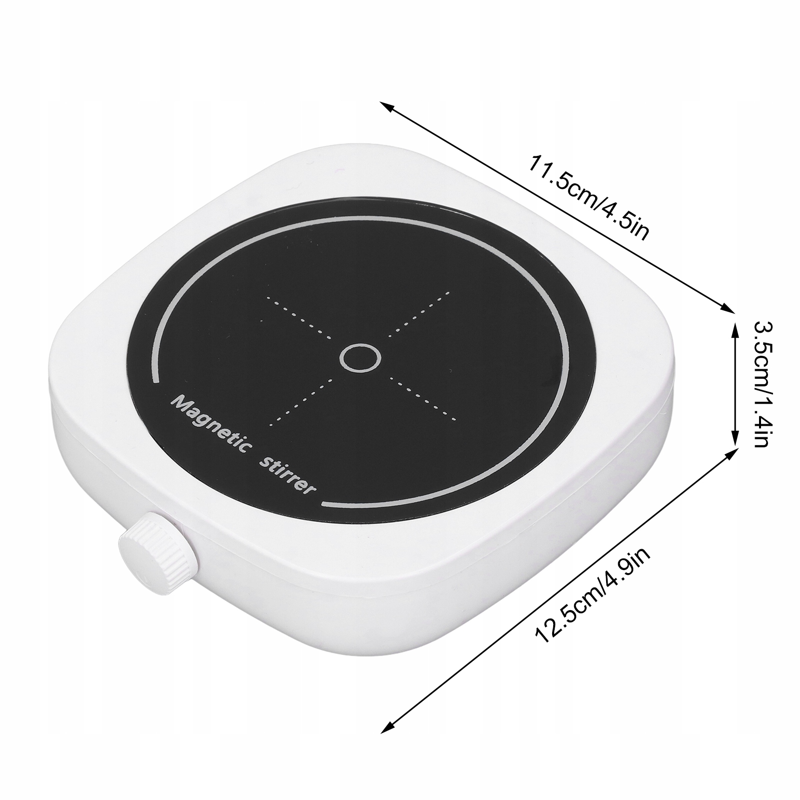 LABORATORYJNE MAGNETYCZNE MIESZADŁO DO CIECZY 1L POJEMNOŚCI Marka bez marki