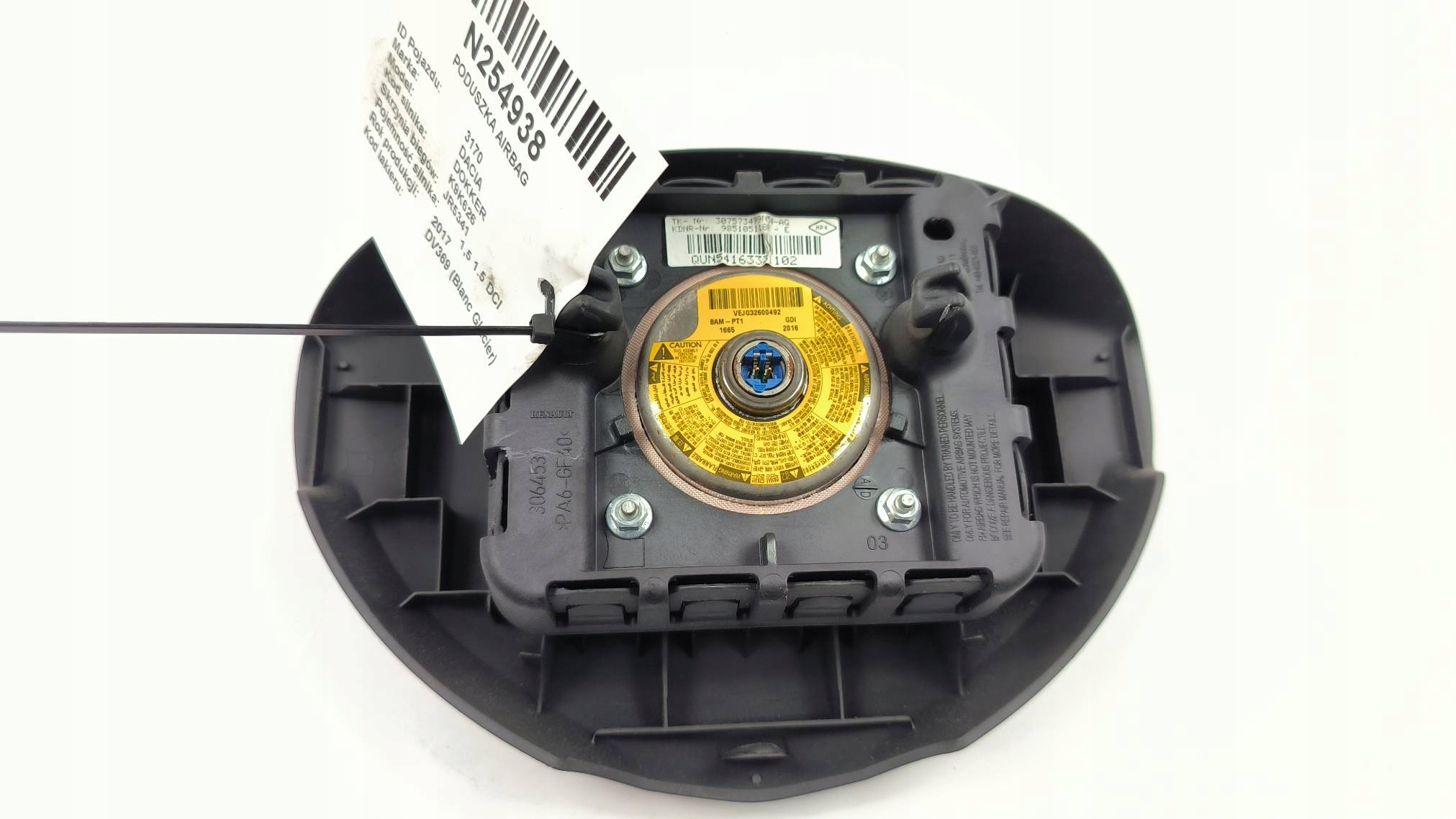 airbag airbag 985105118R DACIA DOKKER