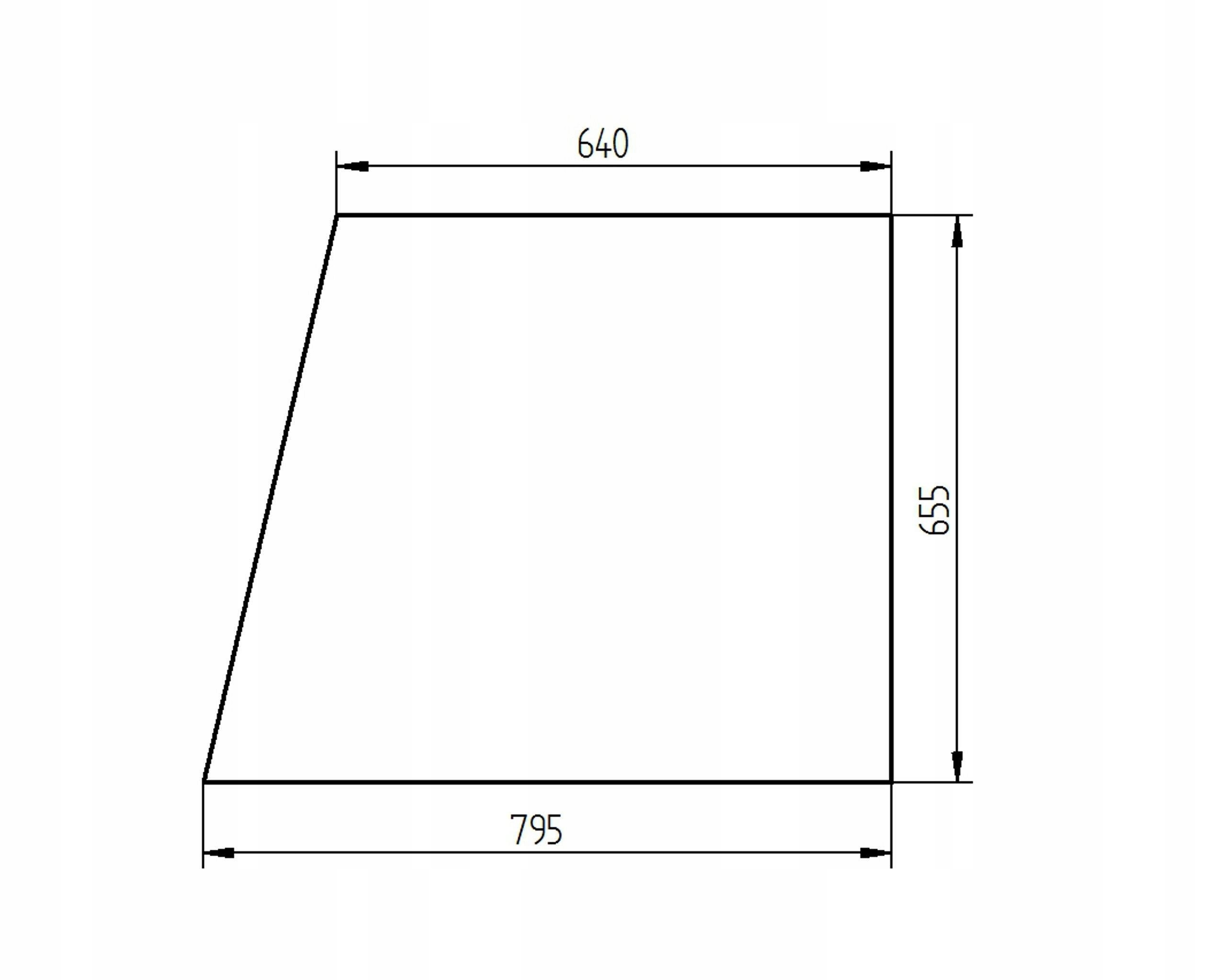 čelní sklo pro traktoru Deutz-Fahr horní dveře 04339848