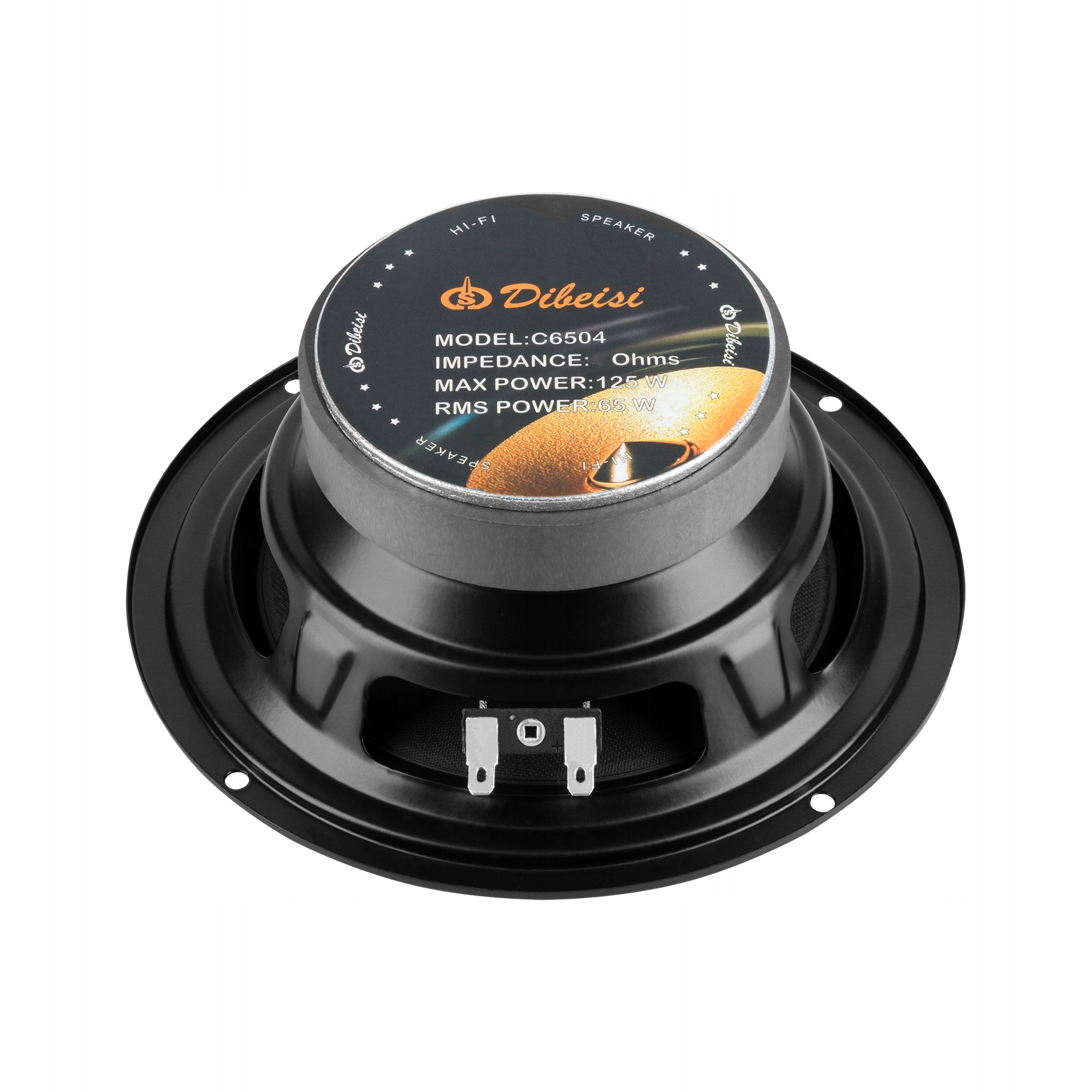 GŁOŚNIKI NISKOTONOWY DBS C6504 16,5cm 125W 8ohm ŚREDNICA ZEWNĘTRZNA 178mm EAN (GTIN) 5901436717461