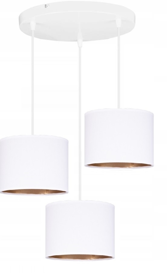 

Lampa Wisząca Sufitowa Żyrandol Zwis Led Złoto