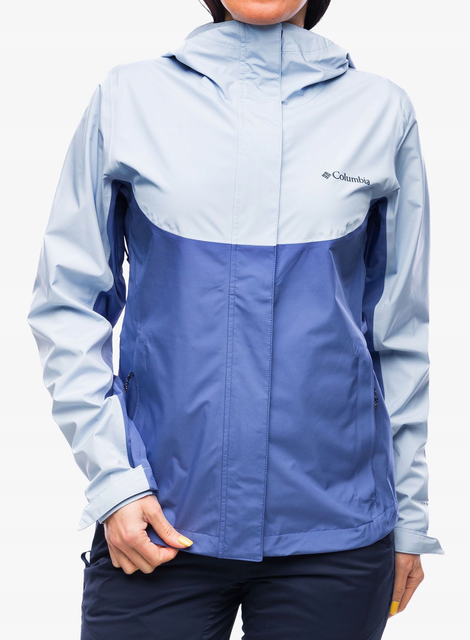 Dámská bunda Columbia Wahkeena Falls 3L Shell šerpa/eve M