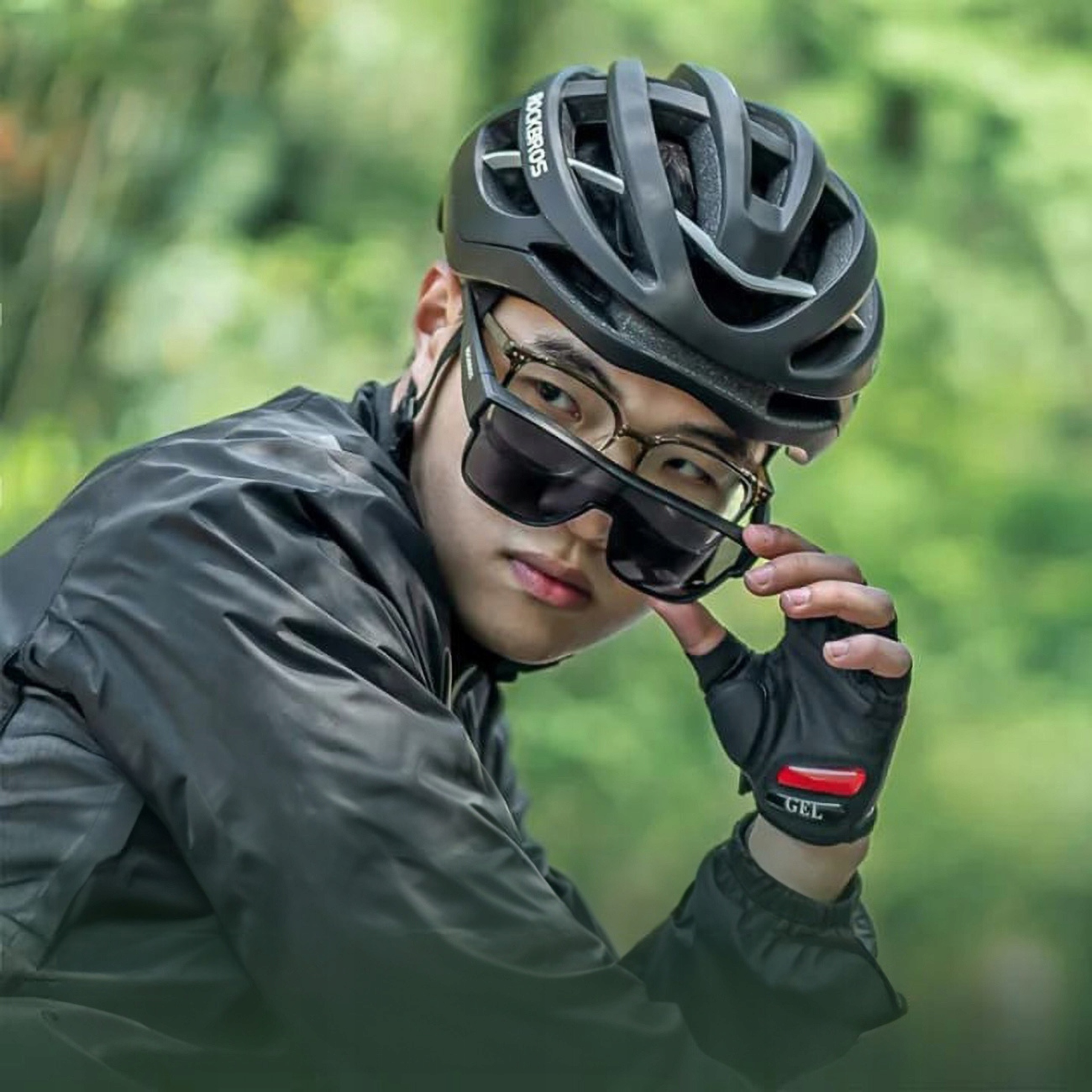 ROCKBROS OKULARY ROWEROWE POLARYZACYJNE SPORTOWE NA ROWER PRZECIWSŁONECZNE Marka Rockbros