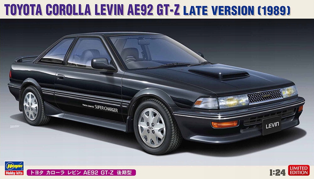 Hasegawa 20486 1:24 Toyota Corolla Levin AE92 Gt-z