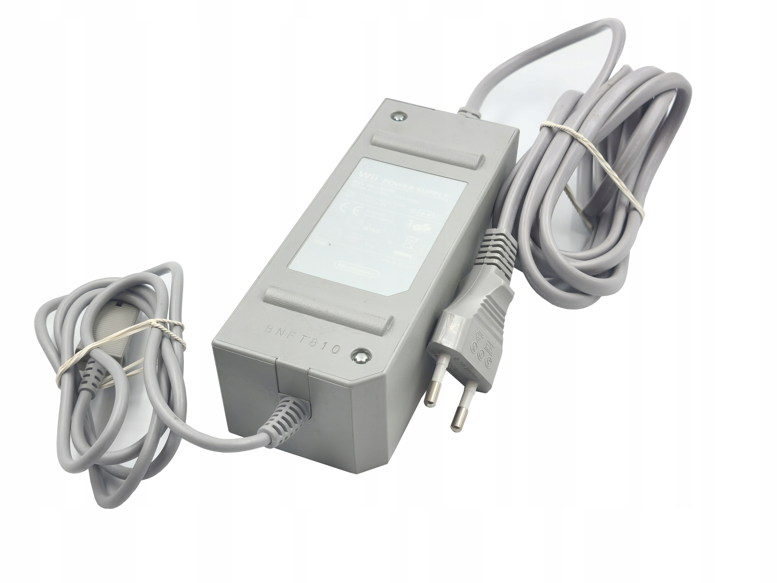 Oryginalny Zasilacz Nintendo Wii Rvl-002 12V 3.7A