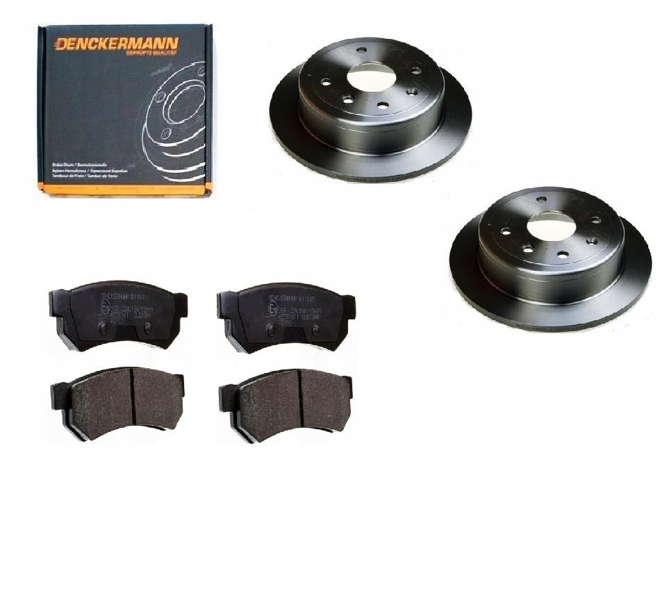 Kotouče Lacetti Zadní 258 mm Sada. 2007-