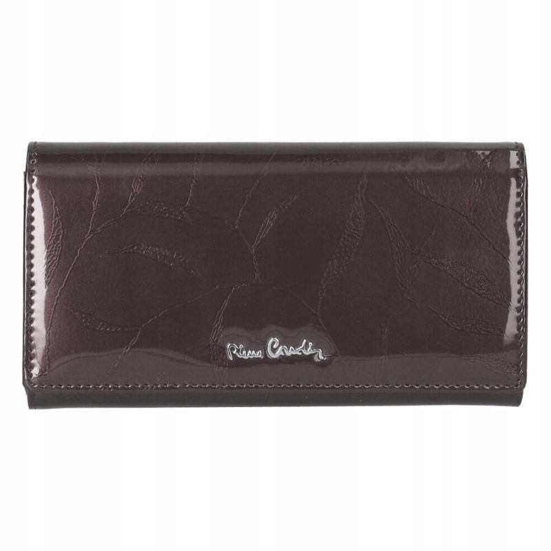 Pierre Cardin 02 Leaf 102 dámská kožená peněženka šedá