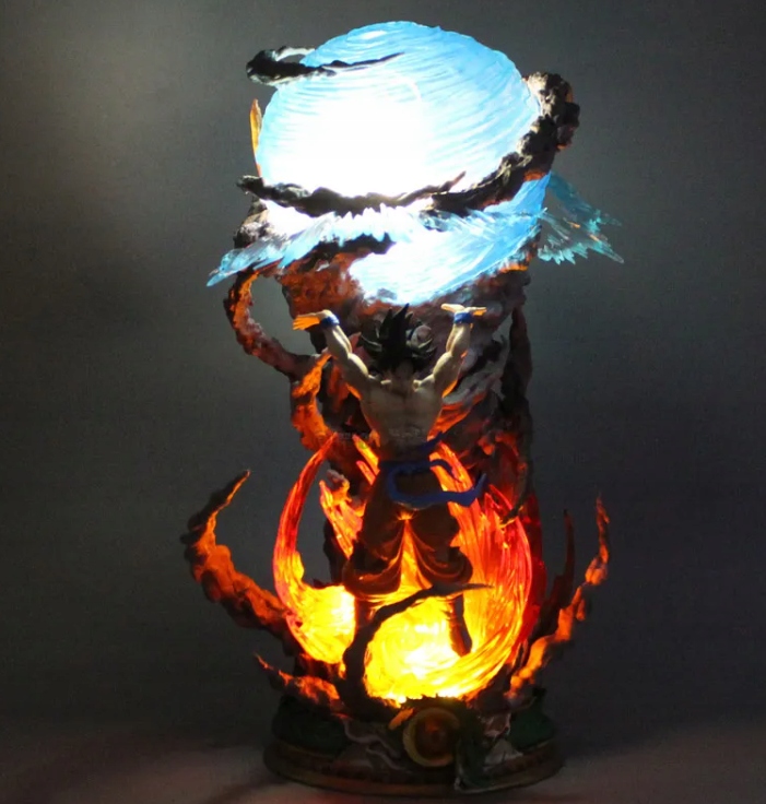 Lampka Nocna LED DRAGON BALL Spirit Bomb SON GOKU Marka inna