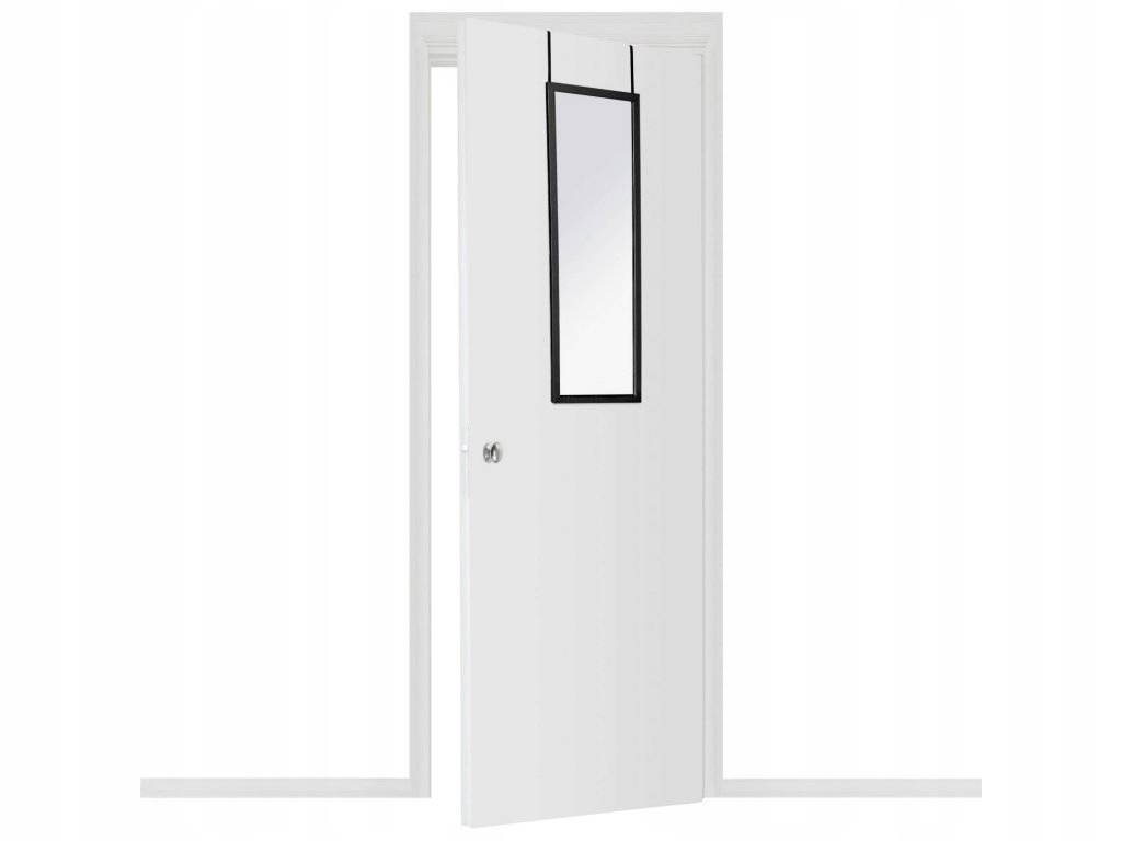 Vysoké zrcadlo k zavěšení na dveře, 94 x 34 x 1,7 cm