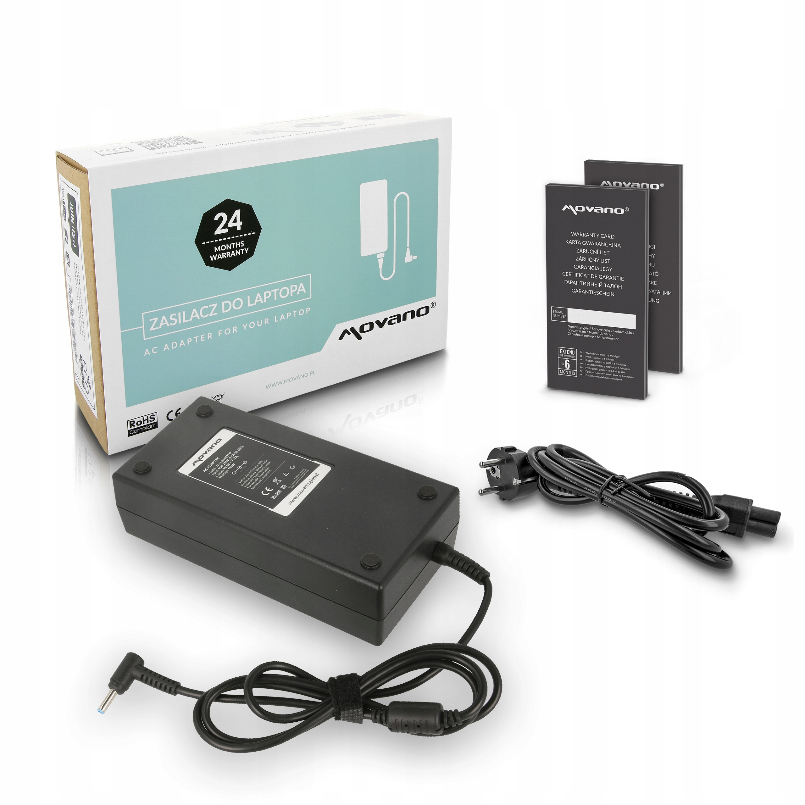 

Ładowarka do Asus19.5v 7.7a 150W 4.5x3.0mm pin