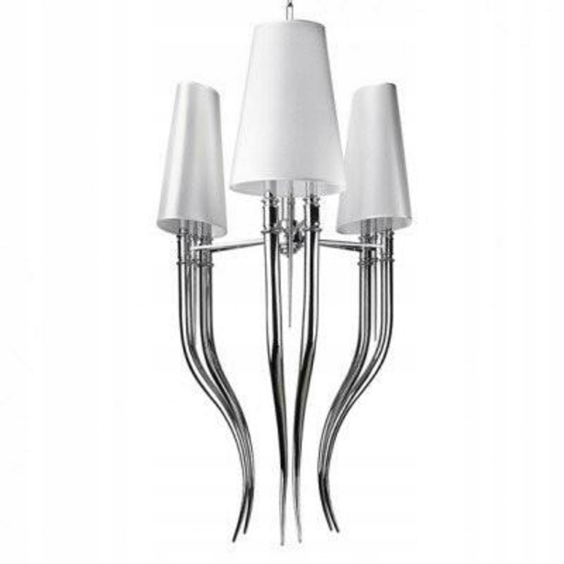 Závesné svietidlo AZzardo Diablo 3 Big white AZ1232 E14 6x11W IP20 60cm biele