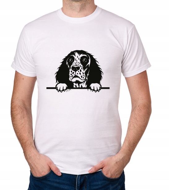 

koszulka Springer Spaniel Angielski Pies prezent