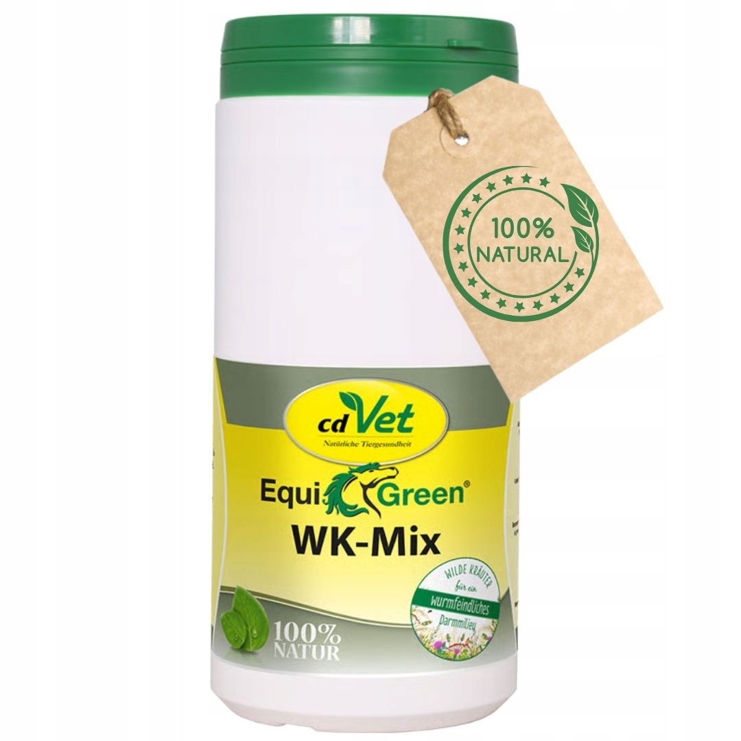 EquiGreen Naturalne Odrobaczanie dla koni 600 g