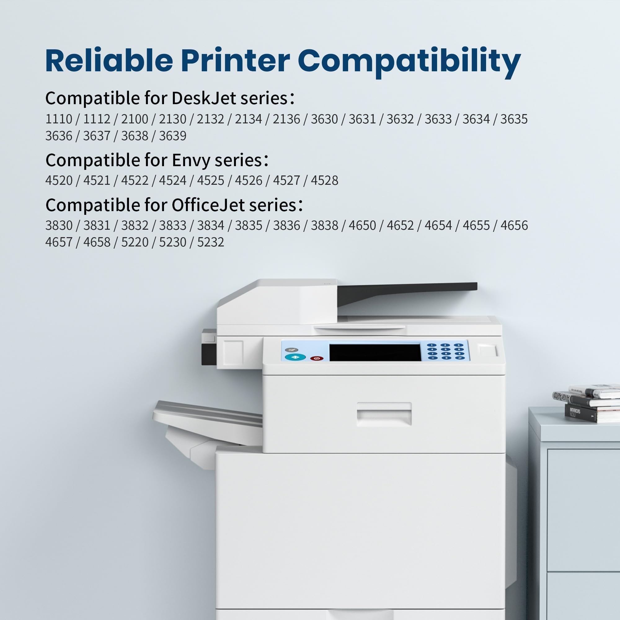 KOMPATYBILNE TUSZE DRUKARKI 302XL CZARNE HP ENVY OFFICEJET DESKJET — miniatura 3