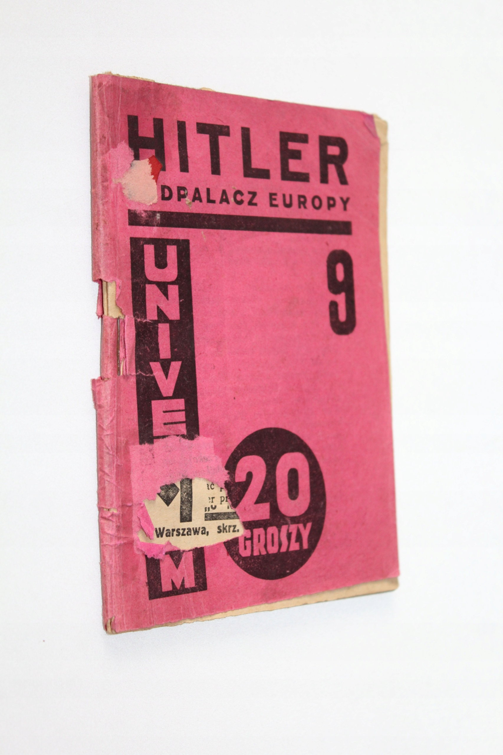 HITLER PODPALACZ EUROPY M. KARSKI