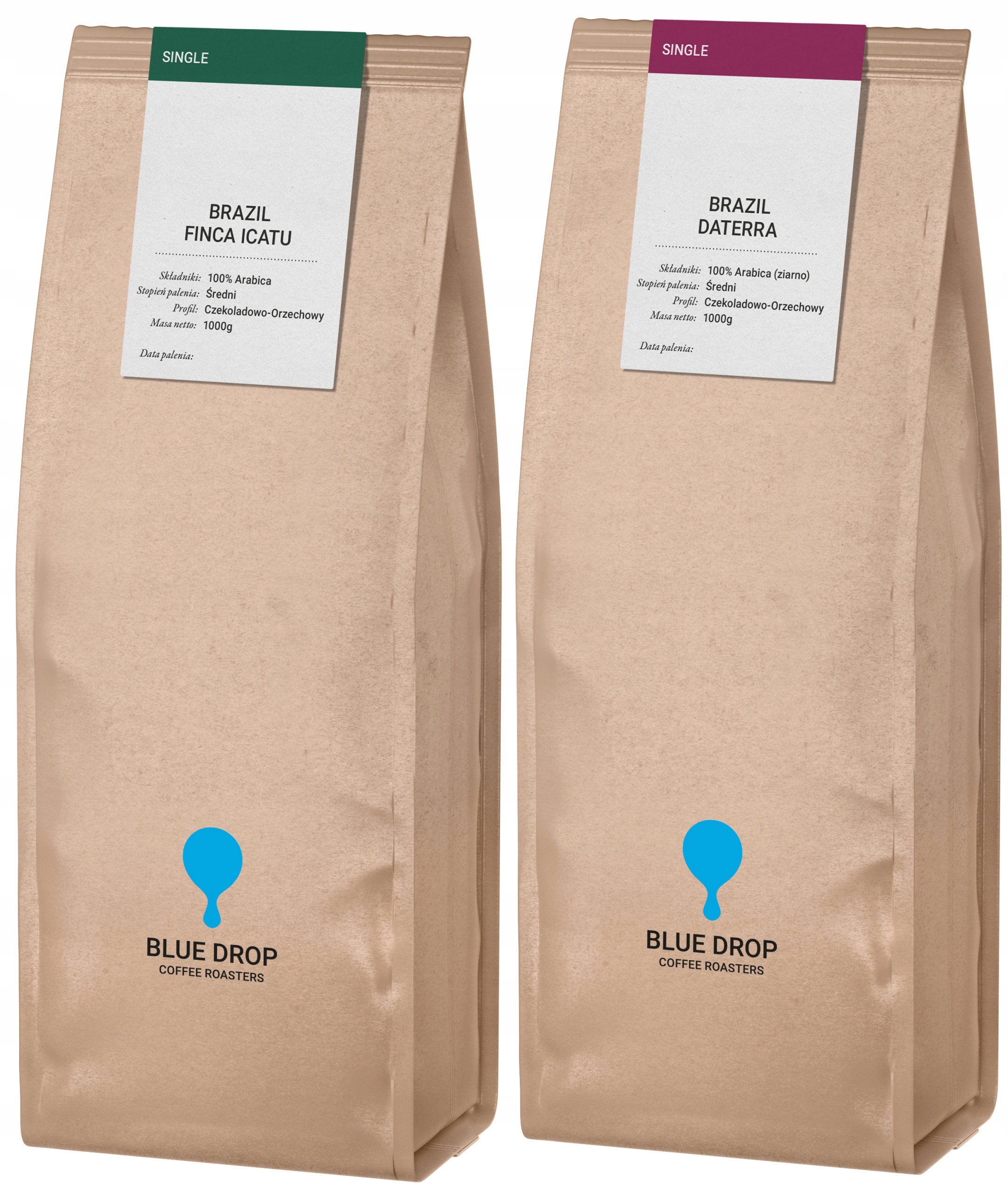 Levně Káva Zrnková 100% Arabica Brazílie Finca Icatu 1kg Brazílie Daterra 1kg