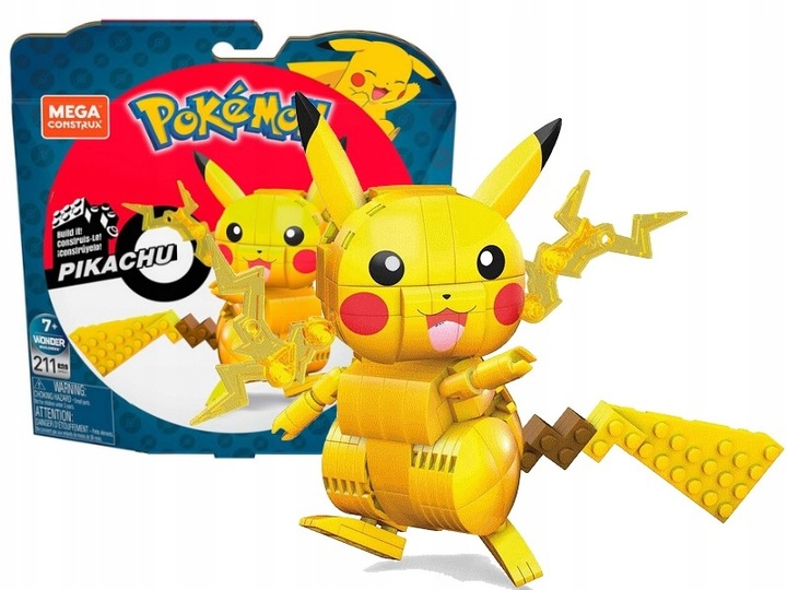 

Construx Klocki 211 el Pokemon Pikachu