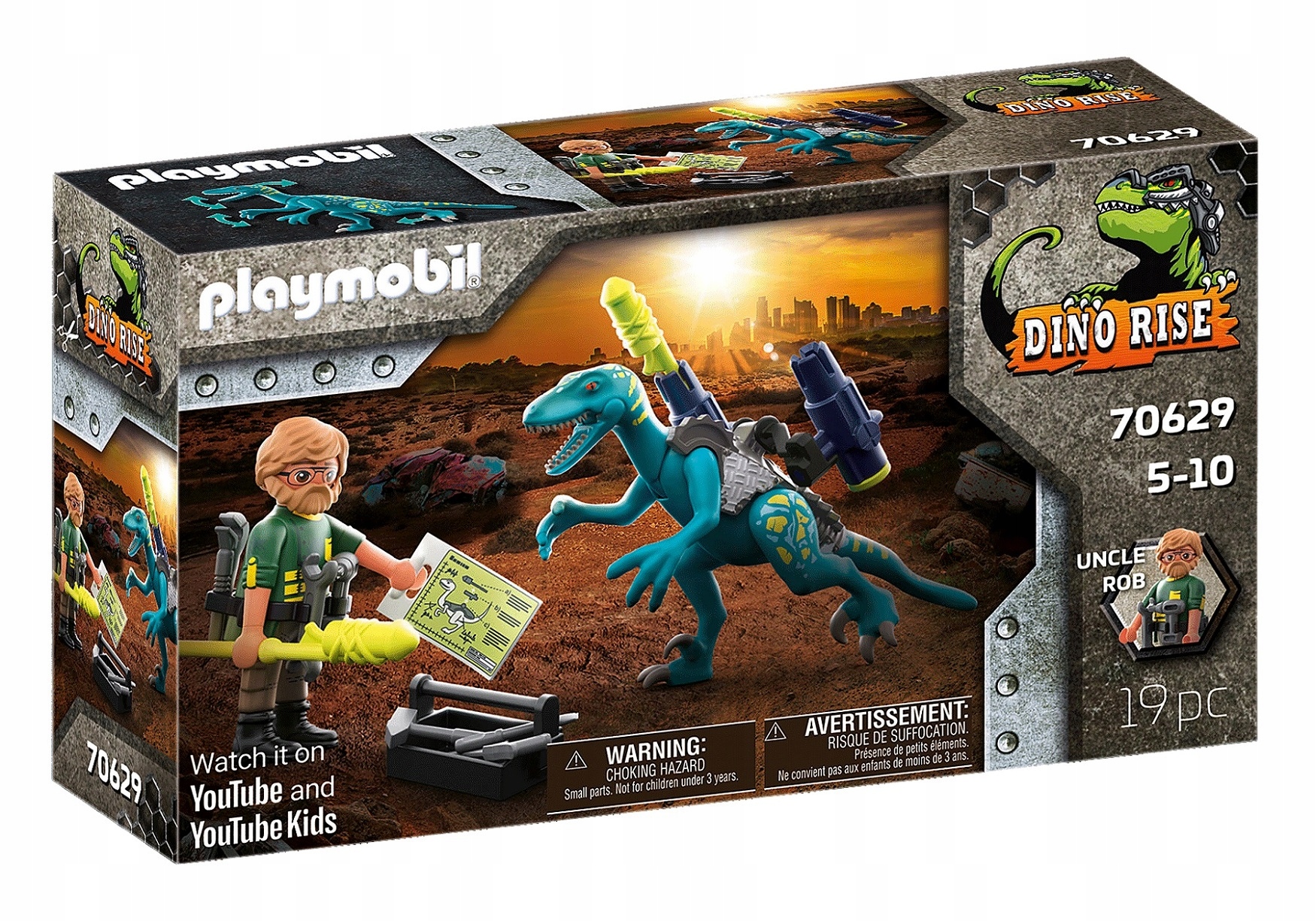 

Playmobil 70629 Uncle Rob Przygotowanie do bitwy