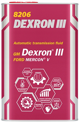 

Mannol Dexron III Automatic Plus 4L