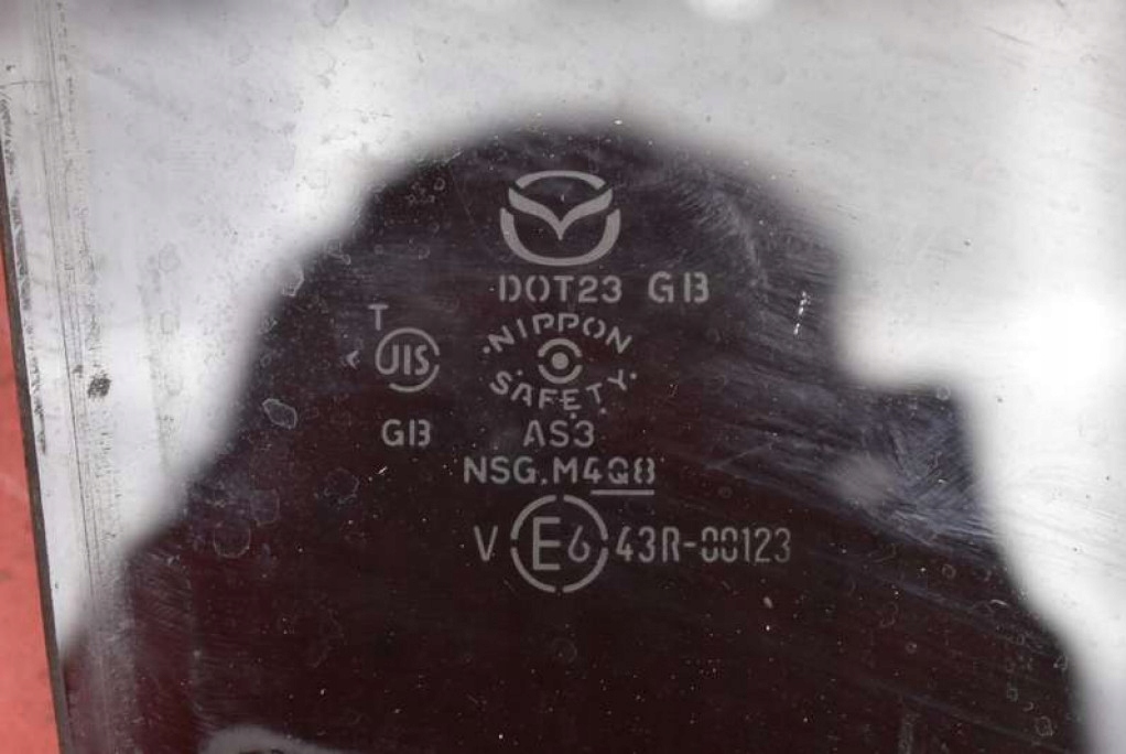 window side right rear part rear MAZDA CX-7 06-09