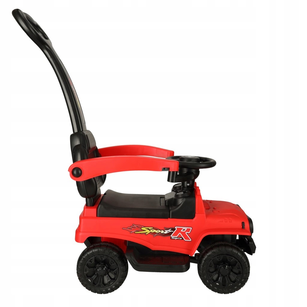 JEŹDZIK PCHACZ AUTO SAMOCHÓD TERENOWY DLA DZIECI DŹWIĘK ŚWIATŁA CZERWONY Marka inna