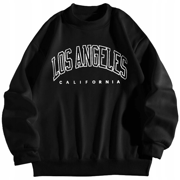 BLUZA DRESOWA DAMSKA NAPIS KOLORY OVERSIZE XS