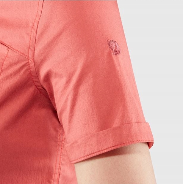 S8556 FJALLRAVEN High Coast Stretch koszulka damska DAMSKA XS Kolor pomarańczowy