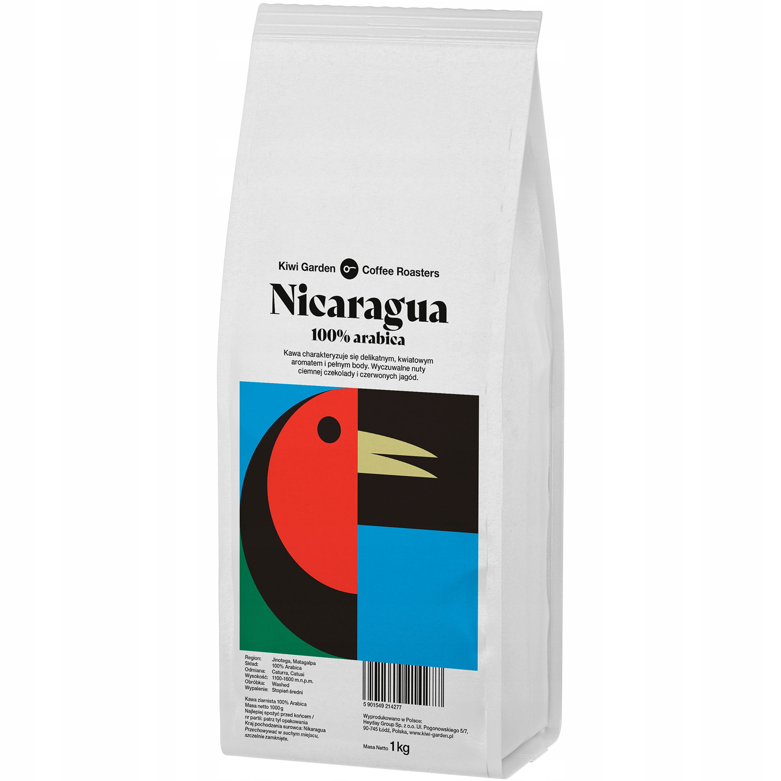 Nikaragua Káva zrnková 100% Arabica Káva do kávovaru Káva do kanceláře