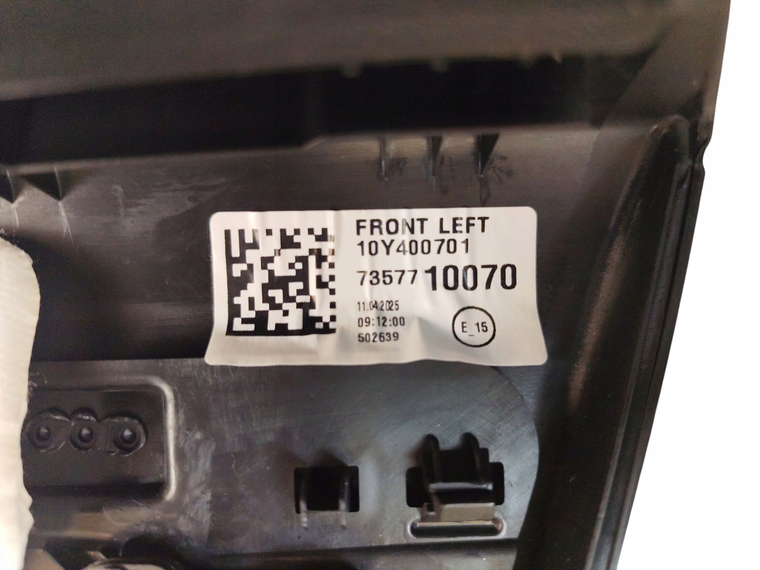 side upholstery door left front JEEP AVENGER (2022-) 10Y400701