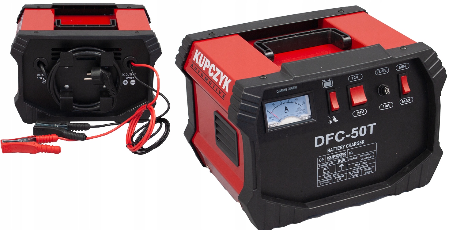 

Prostownik do akumulatorów rozruch 12V/24V DFC-50