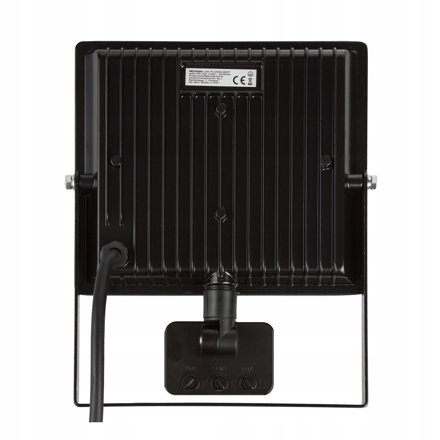 NAŚWIETLACZ HALOGEN LAMPA LED 50W IP44 CZUJNIK RUCHU PIR Maclean MCE650 Marka Maclean