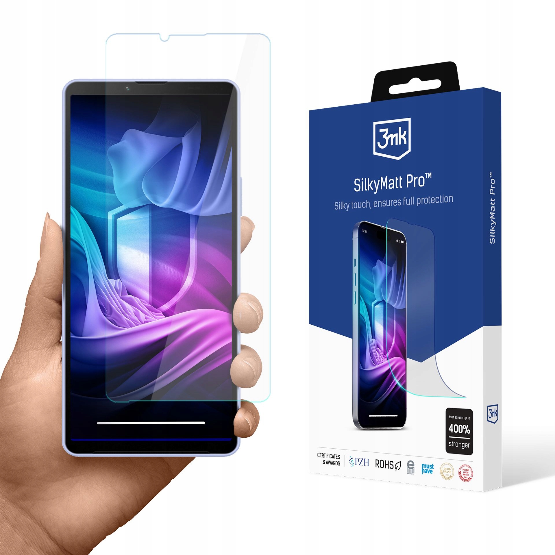 Matowa folia ochronna na ekran do Sony Xperia 10 VI 3mk Silky Matt Pro