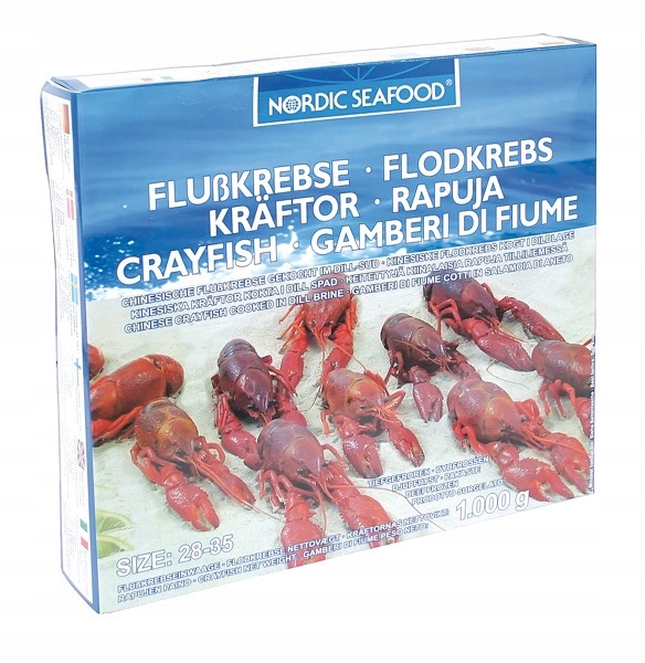 Raki luizjanskie Procambarus clarkii gotowane 1kg