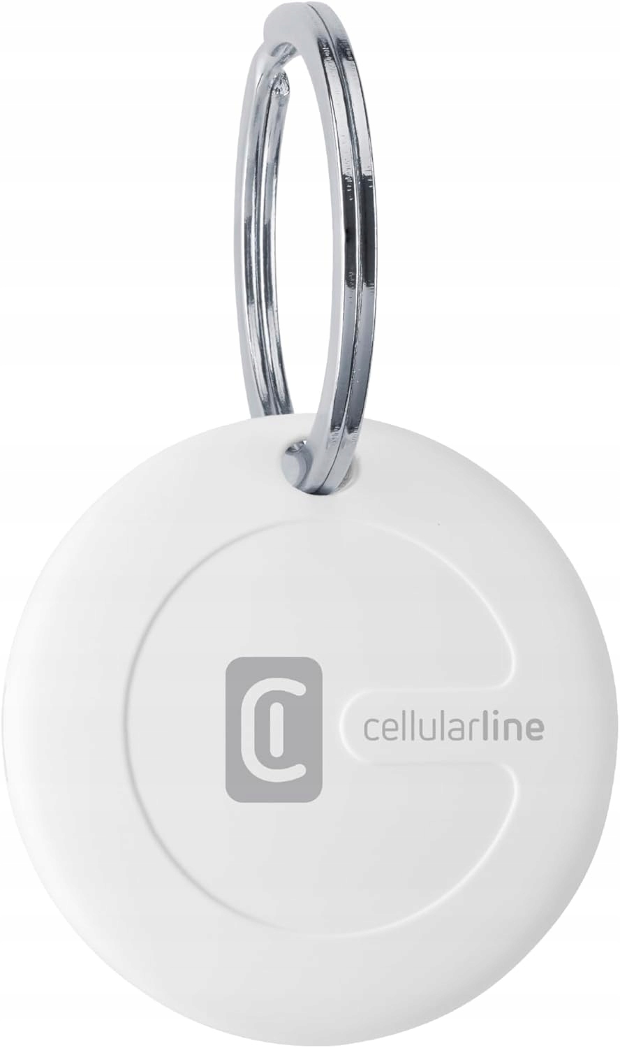 Cellularline Tracy lokalizátor kompatibilný s Apple iOS Find Me biely
