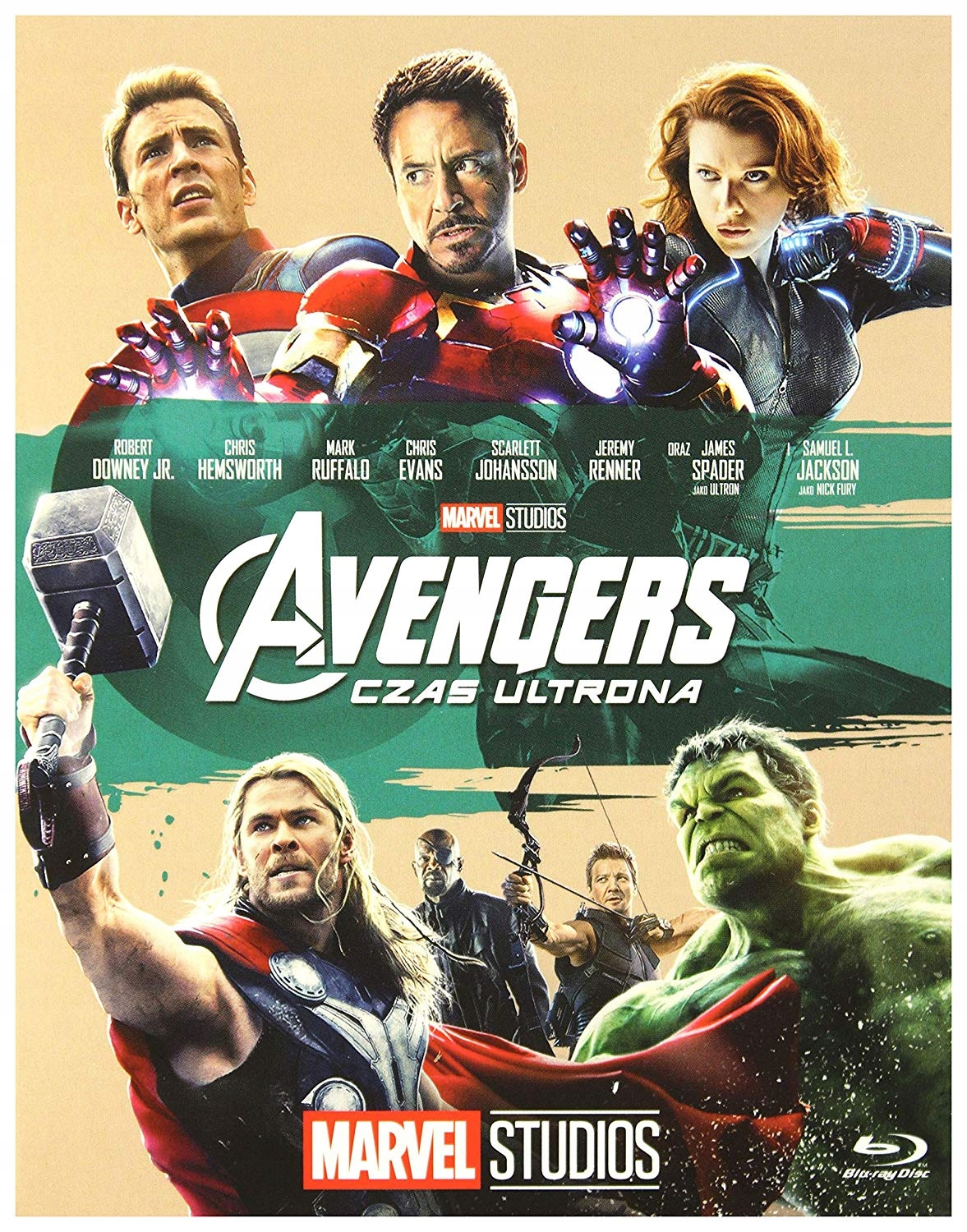 Avengers: Czas Ultrona płyta Blu-ray